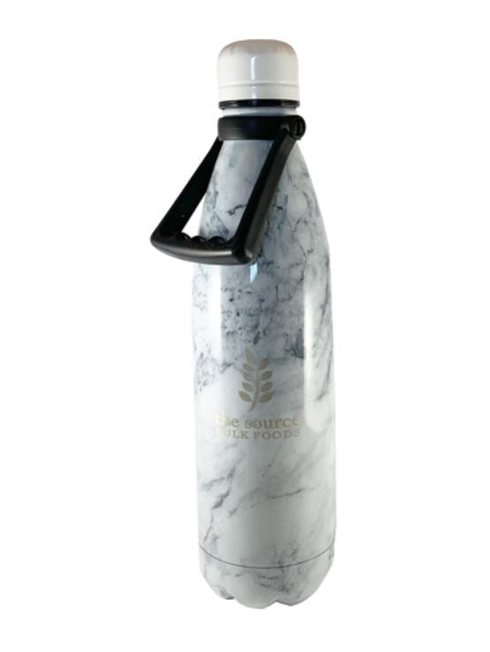 Bottle Water 750ml Marble W/Handle